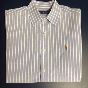 Mens Polo Ralph Lauren Medium Long Sleeve Button Down Shirt
